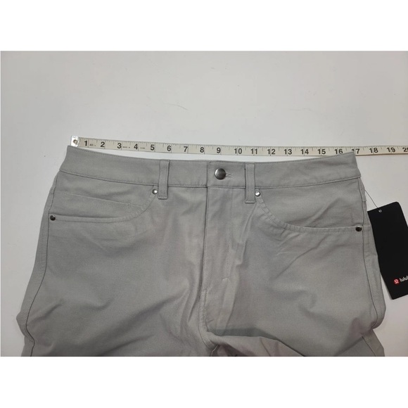 Lululemon ABC Pant Relaxed Fit Crop Pant Utilitech Fabric Seal Gray Size… - Picture 8 of 10